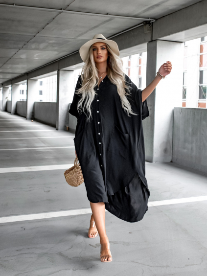 32463 4 cerne kosilove oversize saty over s kapsami