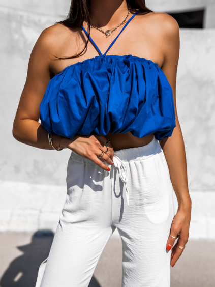 53895 modry raseny crop top monterey